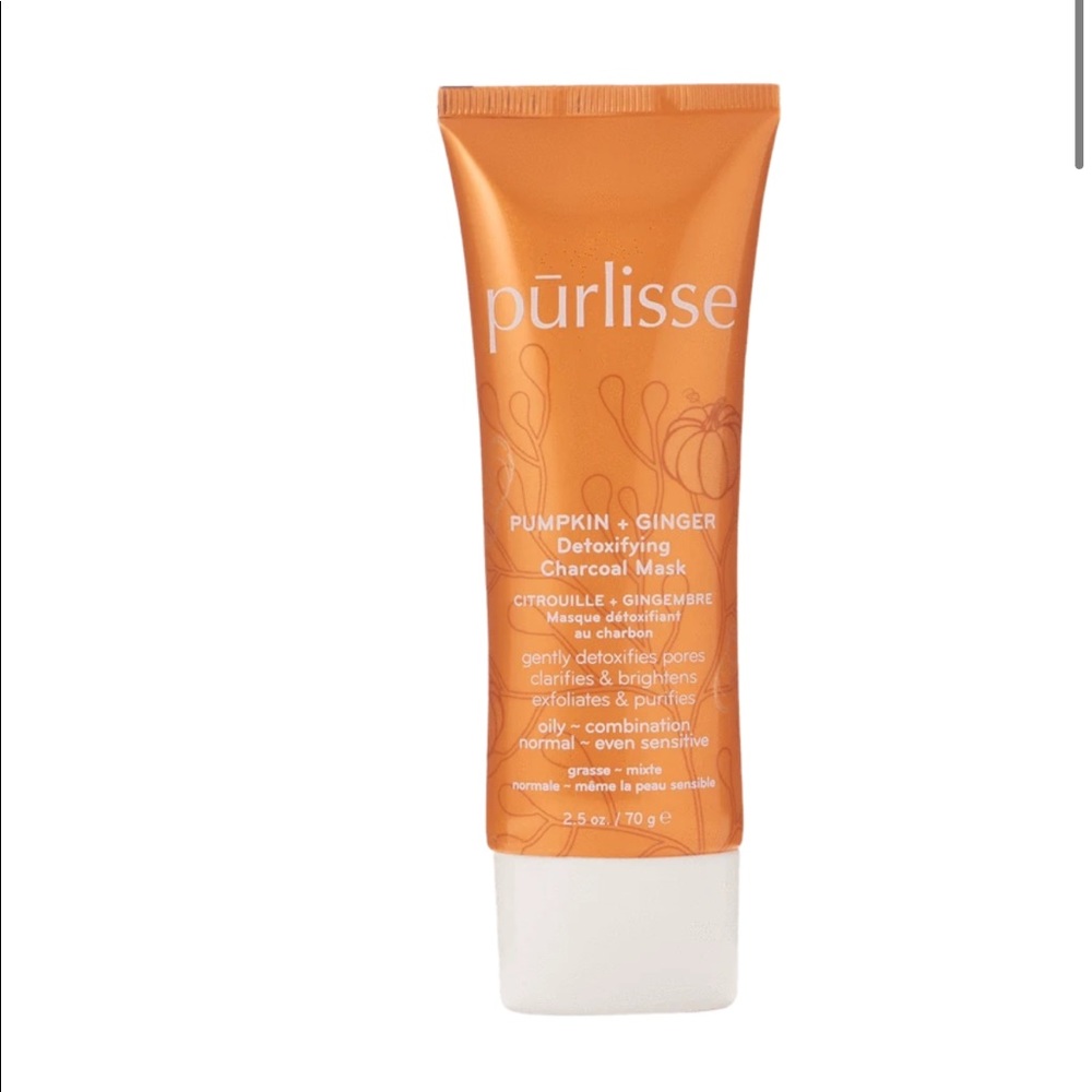 NWOT Purlisse Pumpkin & Ginger Detoxifying Charcoal Mask